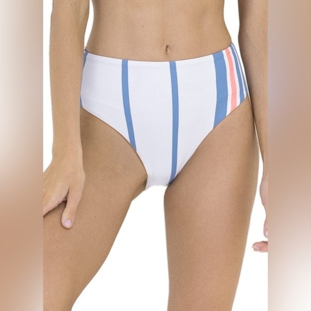 Maaji Women's Standard Bengal Stripe Epica Medium Blue NWT